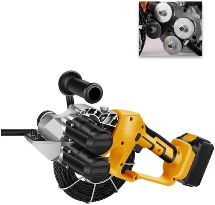 Electric Threading Machine Electrician Cable Cross Wire Pulling Tool Rechargeable Lithium Battery Wire Threading Machine with Efficiency