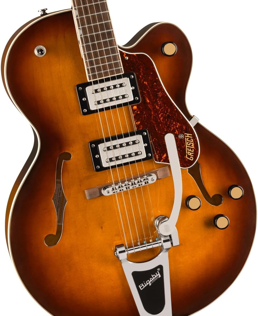 Gretsch G2420T Streamliner Hollowbody Electric Guitar with Bigsby - Robusto Burst