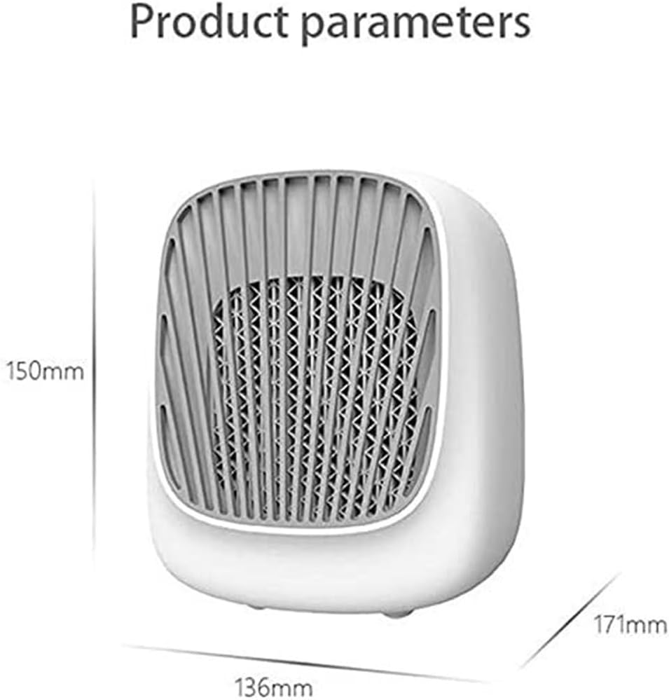 Portable Air Cooler,7 Colors LED USB Cooler Fan Air Cooling Fan Rechargeable Fan for Office Room