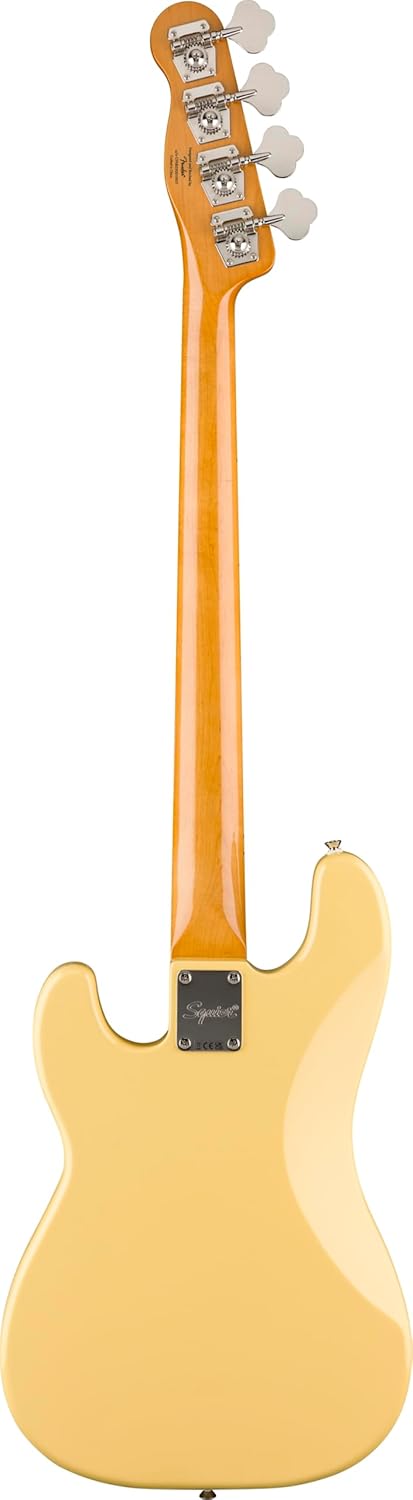 Classic Vibe Telecaster Bass, Maple Fingerboard, Parchment Pickguard, Vintage White