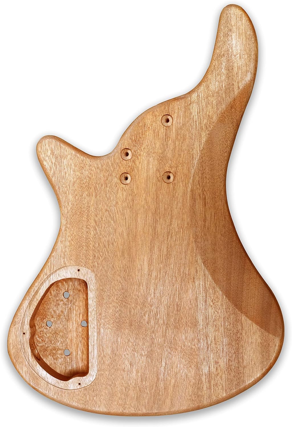 BexGears DIY Electric Guitar Kits For 5 String bass Guitar.Okoume Body