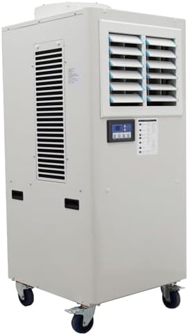 INTSUPERMAI Mobile Industrial Air Conditioners Spot Cooler Air Conditioner Workshop Post Cooling Mobile Air Conditioners Louver Type 220V