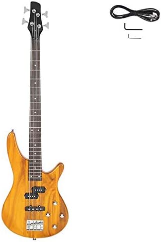 Home Exquisite Stylish IB Bass with Power Line and Wrench Tool Transparent Yellow 3-7 Days Delivery