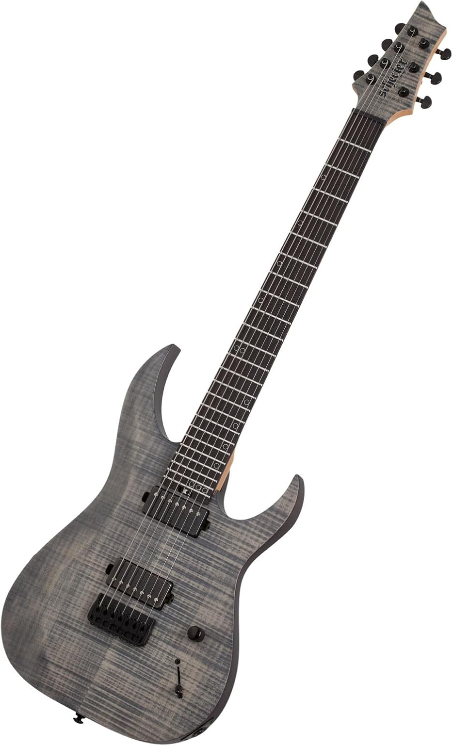Schecter Sunset-7 Extreme 7-string Baritone Electric Guitar - Grey