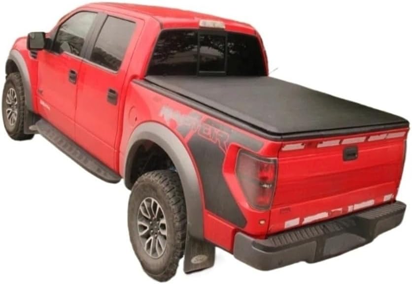 Other Exterior Accessories Truck Parts Soft Roll-up Tonneau Cover PVC Bed Compatible with F150 Custom 2015-2019