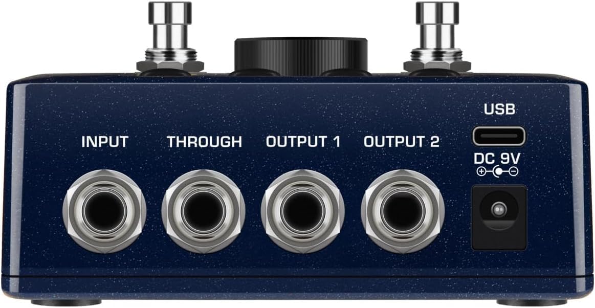 NUX Solid Studio MKII Preamp and IR Loader Pedal - Bundle with 2 Instrument Cables, 4 Patch Cables and Snark-X Tuner