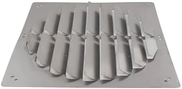 Air Conditioner Deflector for Outside Units, Stainless Steel Shutter Deflector, Ac Protection Cover, Prevent Direct Blowing, Air Outlet Condenser Defender Grilles