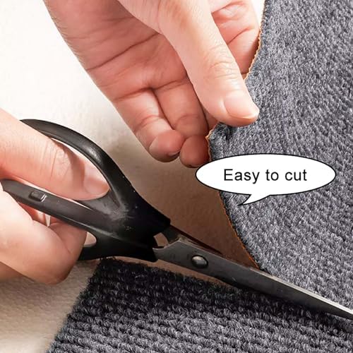 Soundproof Carpet Household Sound-Absorbing and Shock-Absorbing Pad Floor Thickening Fitness Piano Drum Noise Reduction Mat(Dark Gray,90x300cm/35.4x118.1in)