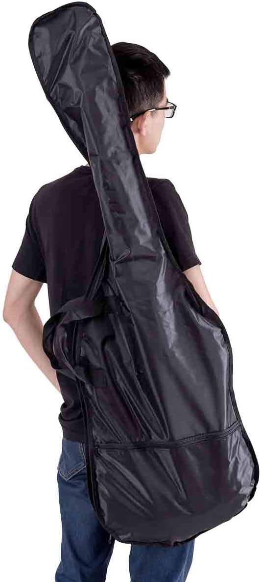 S AFSTAR Electric Bass Guitar 4 Strings Full Size Electric Bass with Amp Cord Strap & Carrying Bag, Rosewood Exquisite Stylish Bass Guitar for Starters Beginners Junior Senior Adults