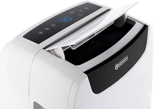 Olimpia Splendid 2148 Model Dolceclima Air Pro 14 AC Portable Air Conditioner, 14000 BTU Cooling Capacity, Digital LED Control Panel, Quiet Operation
