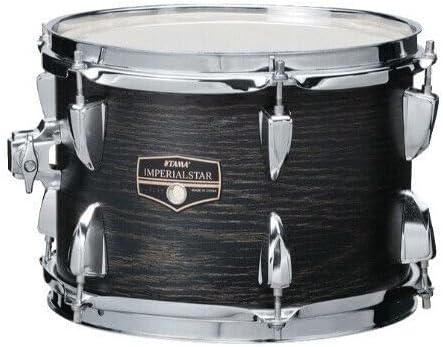 Tama Imperialstar Complete Drum Set - 5-Piece - 22 Inches Kick - Black Oak Wrap