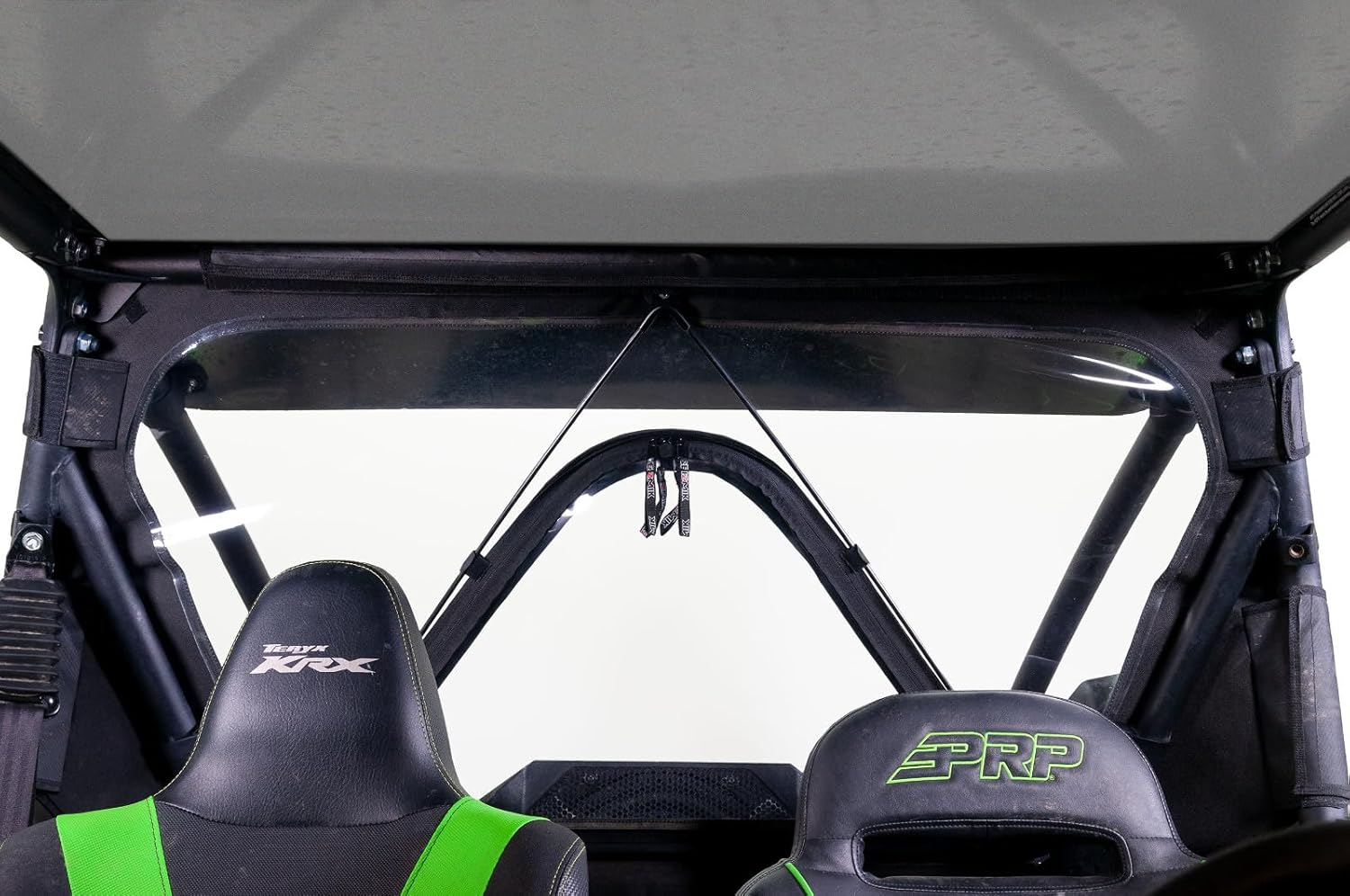 Seizmik UTV Soft Rear Windshield Compatible with Kawasaki KRX 1000 2020-2026 UTV Models | All Terrain Windshield | Side by Side Accessories