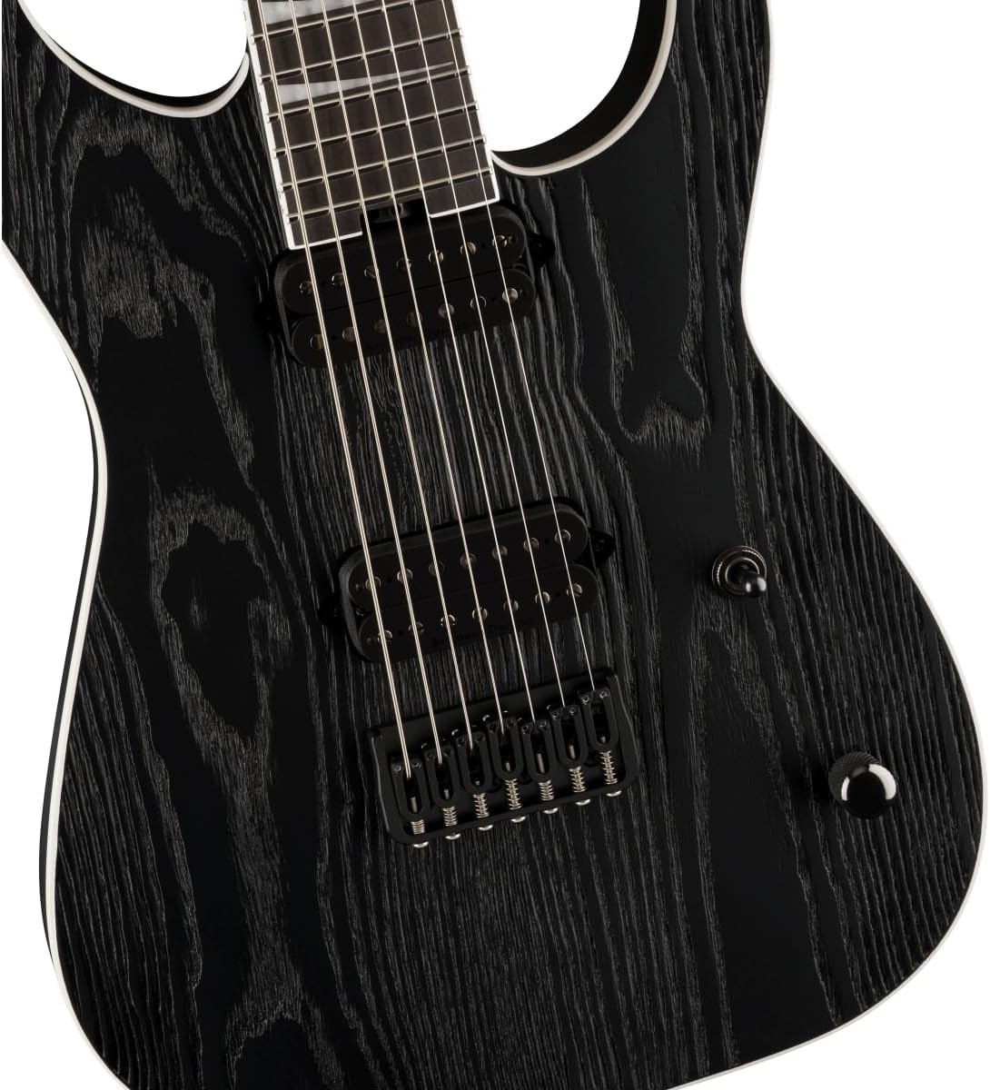Jackson Pro Series Signature Jeff Loomis Soloist SL7 HT 7-string Electric Guitar - Black Ash