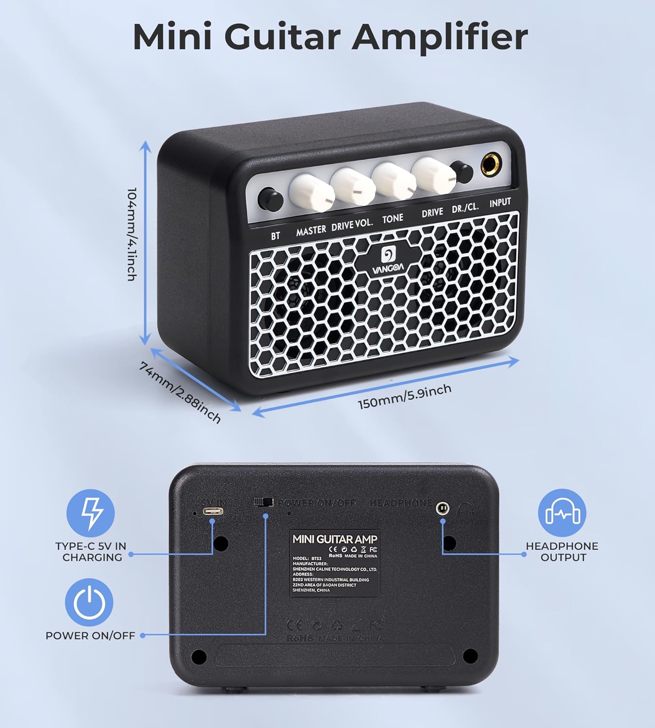 Kids Electric Guitar Vangoa 30 Inch Electric Guitar for Beginner Kit for Young Players with Amp, Bag, Strap, Extra Strings, Capo, Tuner, Picks, Cable (Red)