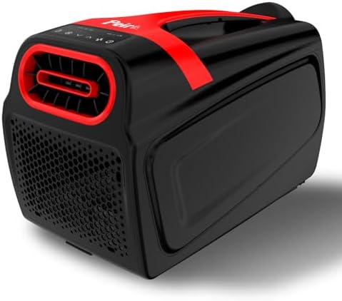 Portable Air Conditioner for Tent, 3,500 BTU AC Unit with Fan Mode for Truck Van Outdoor Camping Small Rooms, 400W Drain Free Air Cooler with Dual Hoses