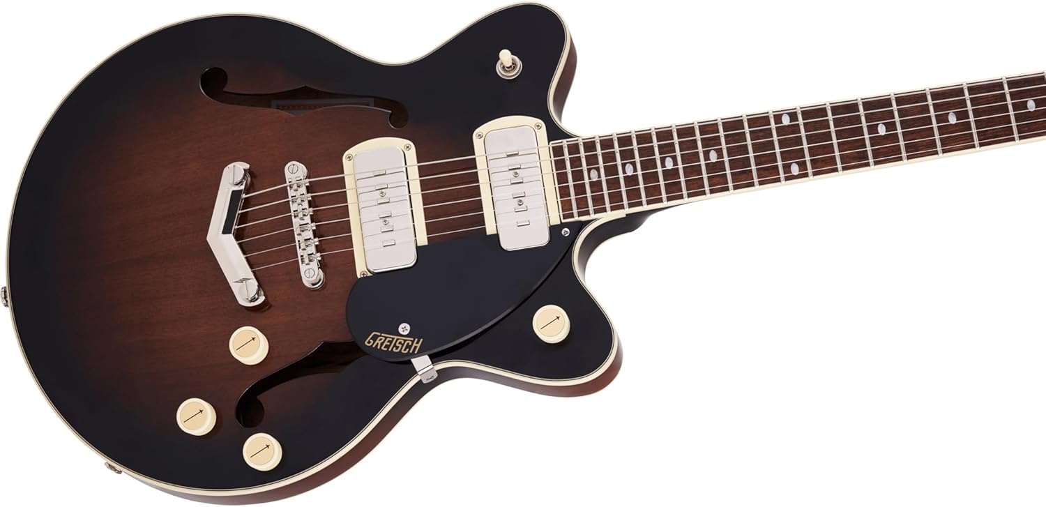 Gretsch G2655-P90 Streamliner Center Block Jr. Double-Cut P90 Electric Guitar - Brownstone