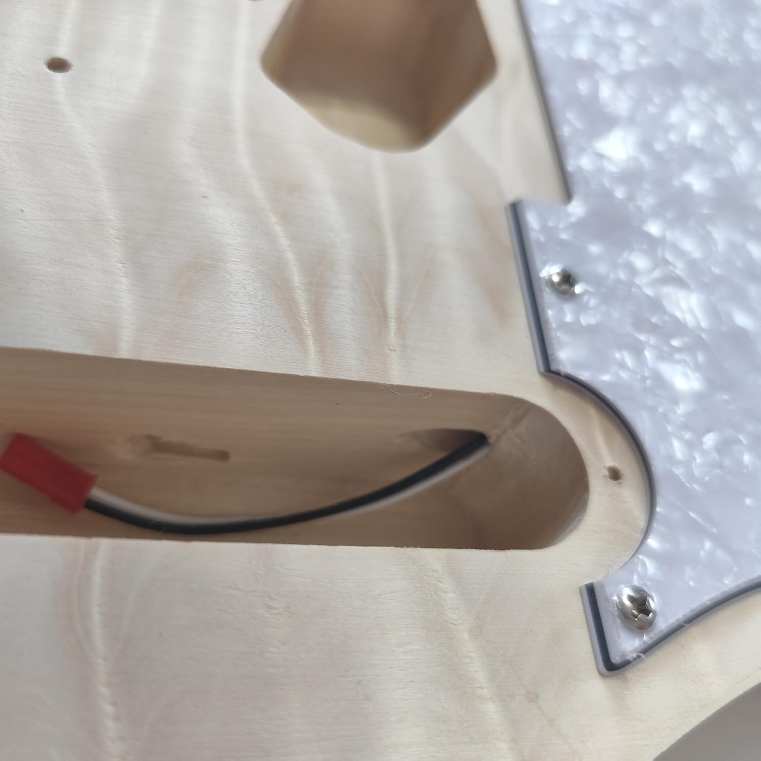 Water ripple effect TL style semi-finished DIY Electric guitar kit