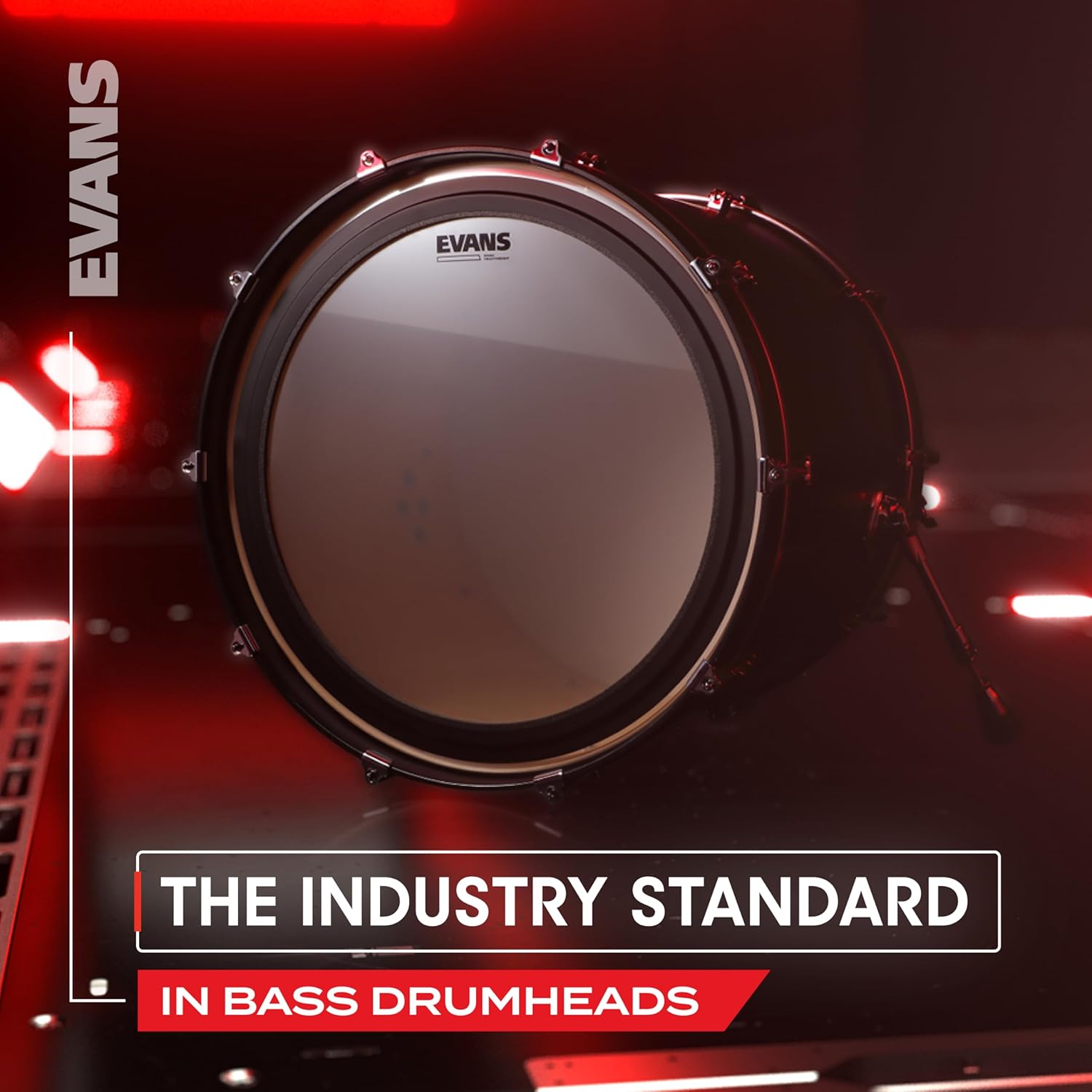 Evans GMAD Clear Bass Drum Head, 24 Inch