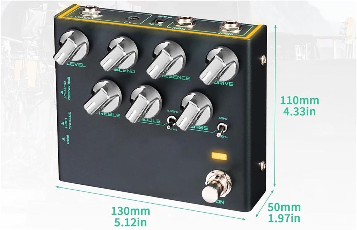 Professional Guitar Effects Pedals Bass Amplifier Guitar Effects Pedals Suitable For Musical Instrument Accessories(R30addadapter)