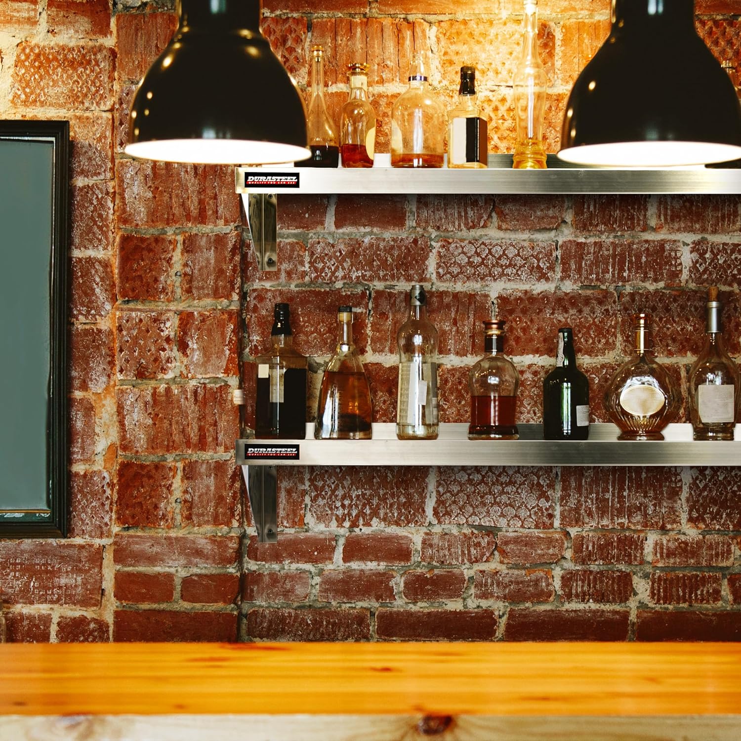 DuraSteel Heavy Duty Wall Mount Shelf - 36