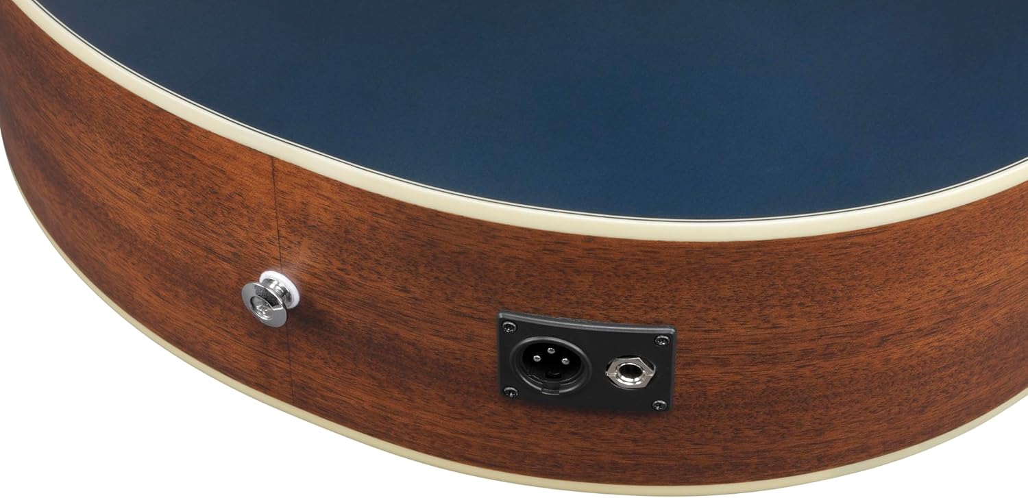 Ibanez AE100 Acoustic-electric Guitar - Dark Tide Blue Flat