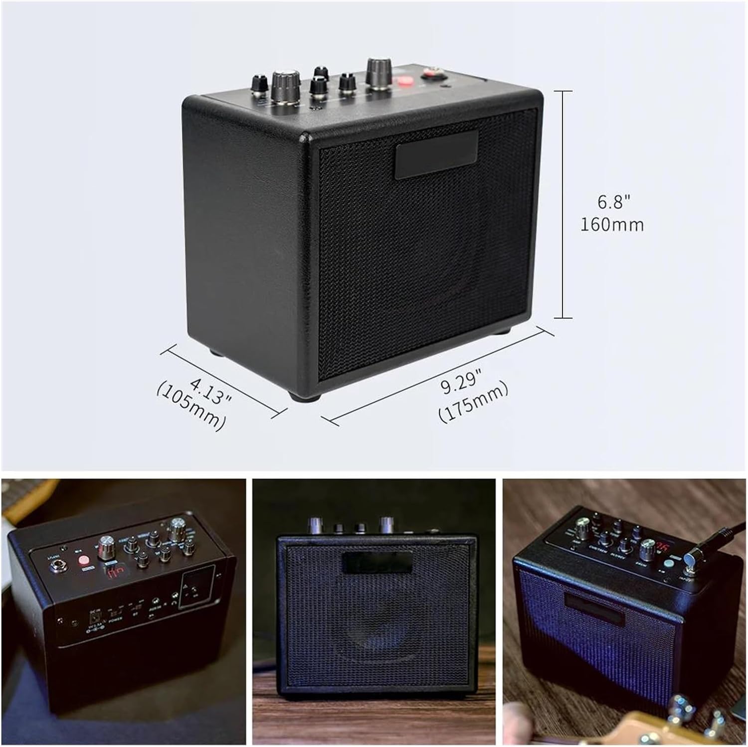 Professional Guitar Effects Pedals This Electric Guitar Amp And Speaker Combo Is Portable And Has 40 Built In Drum Machine Sounds(FA05 JP)