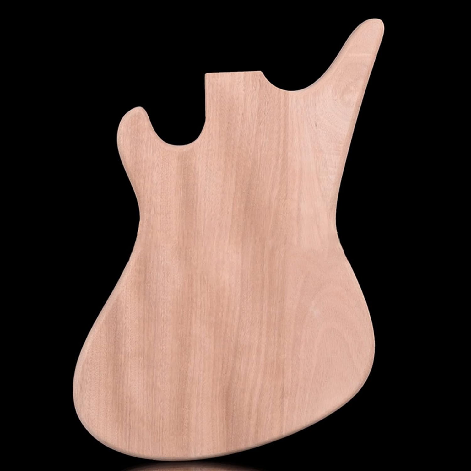 22 Frets DIY Electric Guitar Kit with Mahogany Body Maple Neck Rosewood Fingerboard HH Pickups Unfinished Guitar Set