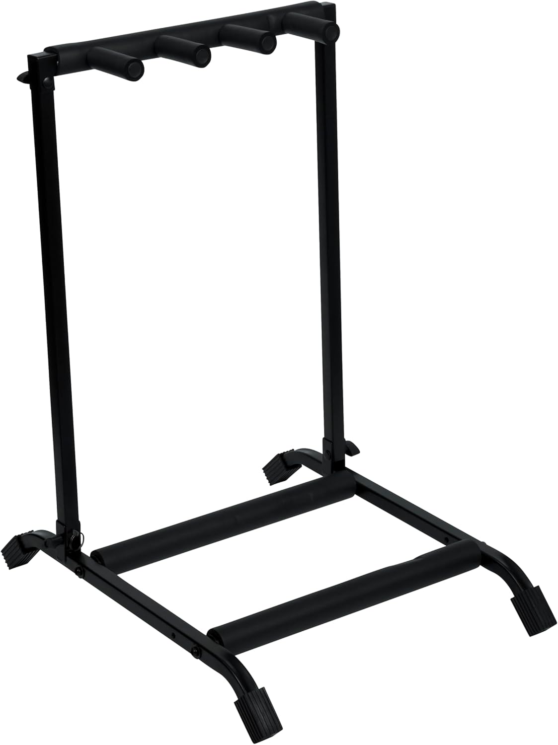Gator Amp Stand for 50lb Combo Amps and Rok-It 3 Electric Guitar Rack with Folding Design, Black