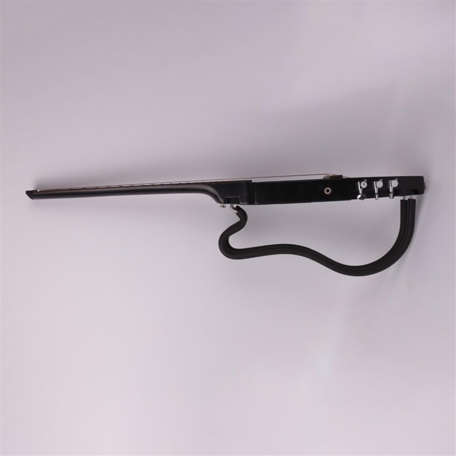 VENEKA Headless Electric Guitar Headless Foldable Silent Electric Guitar Portable Travel Silent Built in Effector Multi-Function Guitars (Color : Left Hand)