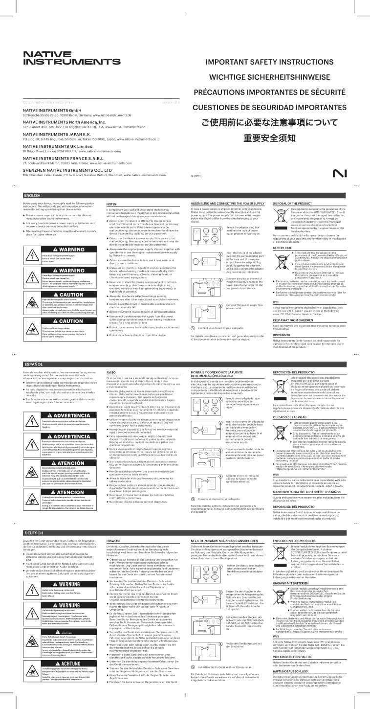 Native Instruments Komplete Kontrol M32 Controller Keyboard (26154)