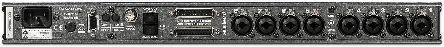 Audient ASP 880 Preamp ADC