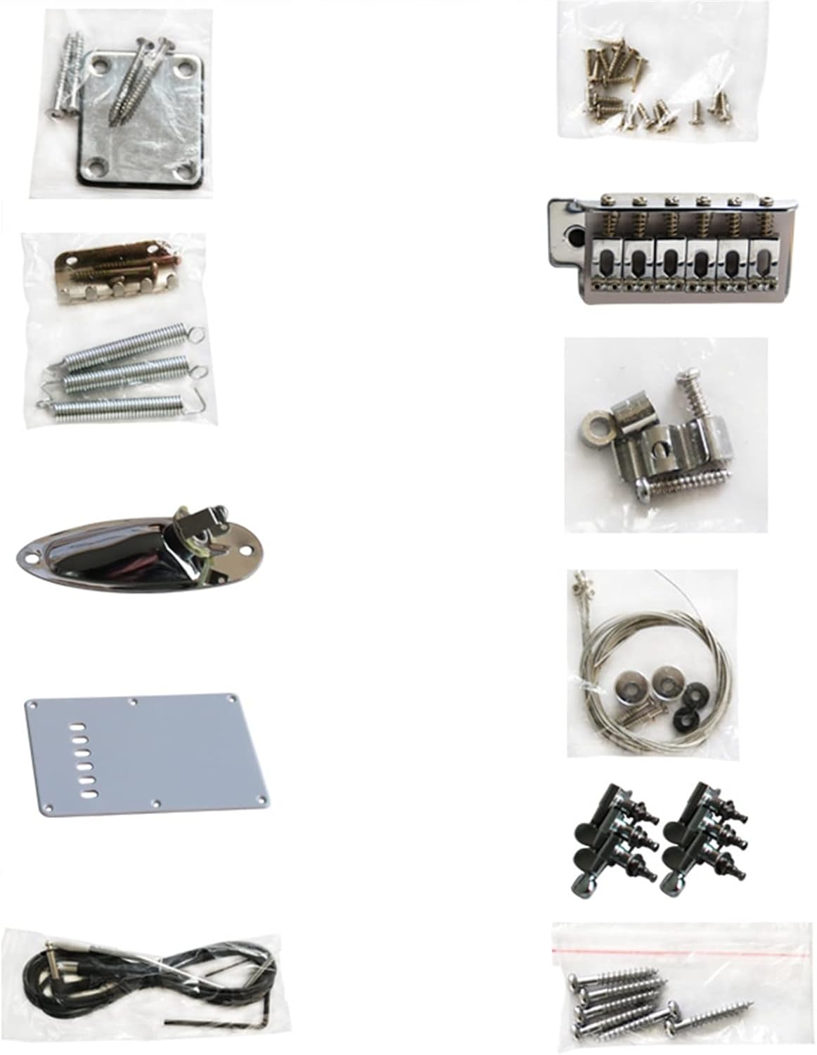 DIY Electric Guitar Kit Unfinished Electric Guitar Making Accessorie Set Maple Body Hard Maple Neck Rosewood Fingerboard (Color : 01)