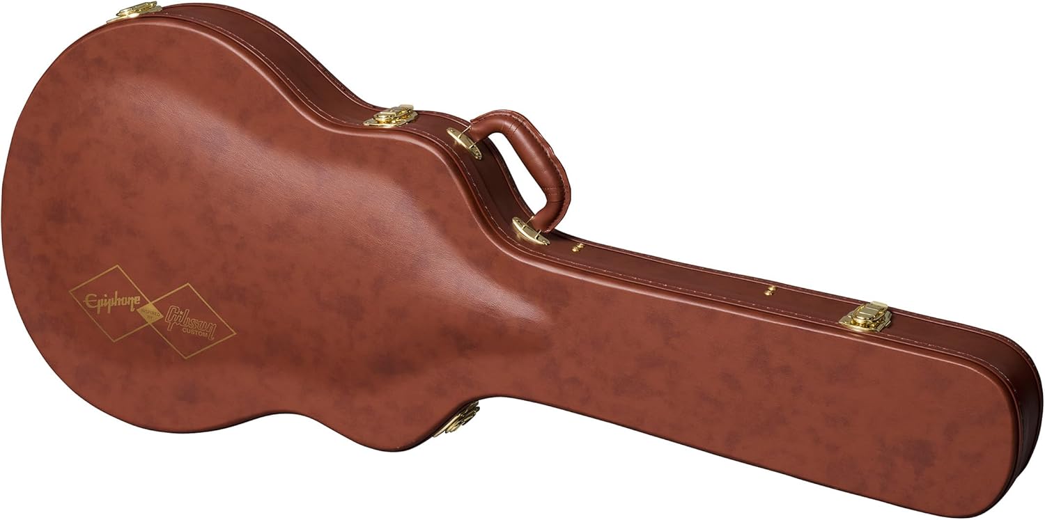 Epiphone Inspired by Gibson Custom 1959 ES-355, Classic White with Hard Case