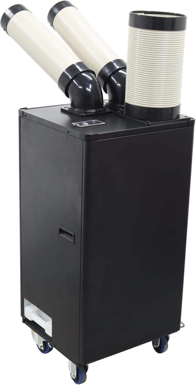 Industrial Air Conditioner Commercial Spot Cooler Indoor Outdoor 12000 Btu/h Mobile Air Conditioner 220V 1.1kw Dual-Column