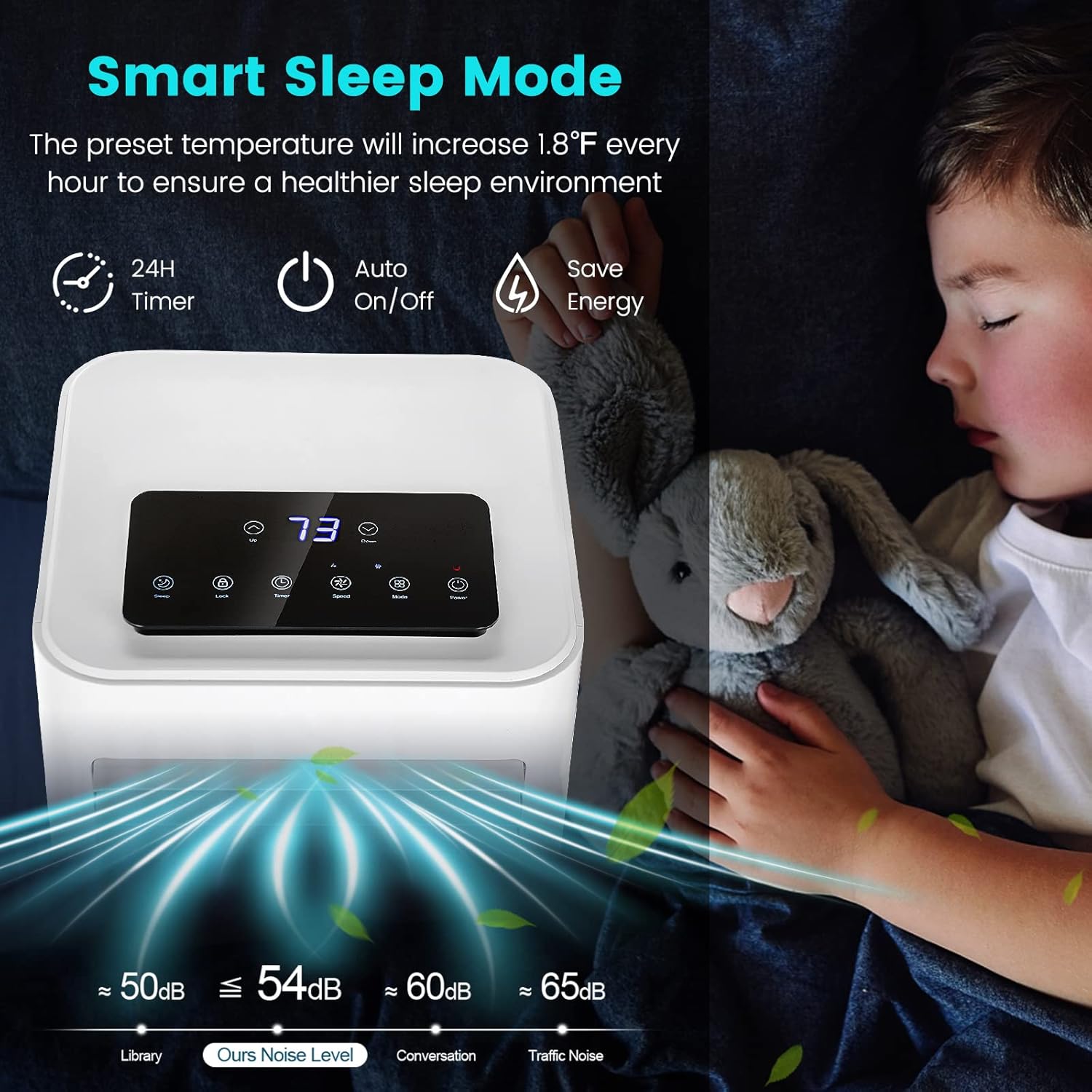 PETSITE 10000 BTU Portable Air Conditioner, 3-in-1 Room AC Unit with Remote Control, Dehumidifier, 24H Timer, Window Kit, Personal Stand up AC for Home, Apartment, Cools up to 350 Sq.Ft