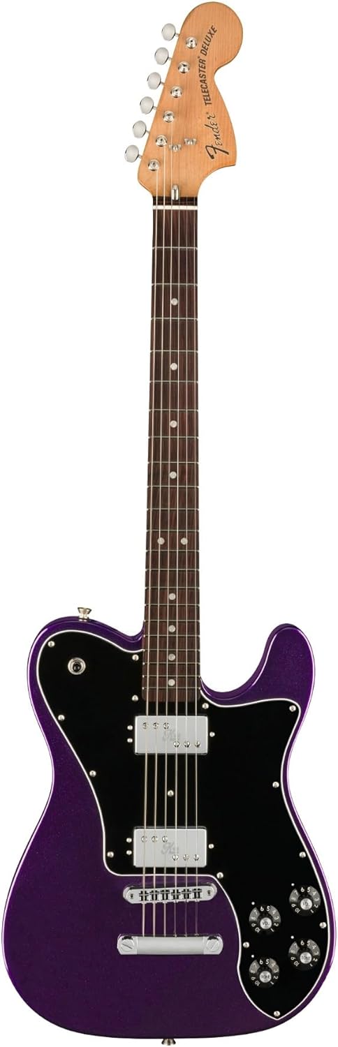 Fender Kingfish Deluxe Telecaster Electric Guitar, Mississippi Night, Slab Rosewood Fingerboard