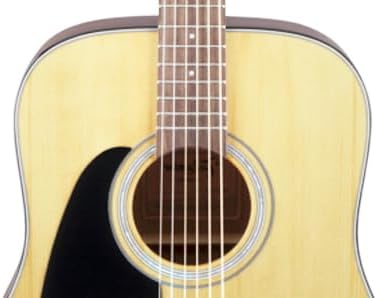 Takamine GD30LH Dreadnought Acoustic Guitar, Left Handed - Natural Bundle with Hard Case, Tuner, Strap, Strings, Picks, Austin Bazaar Instructional DVD, and Polishing Cloth