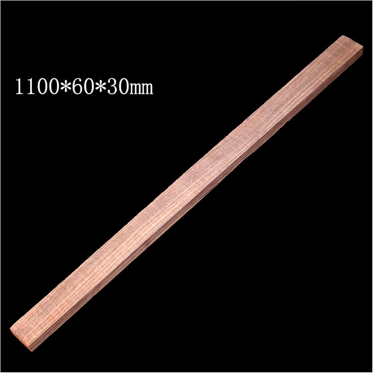 ZUZU Rosewood Electric Guitar Bass Neck Unfinished Neck Guitar Accessories Materials Unfinished Guitar Neck