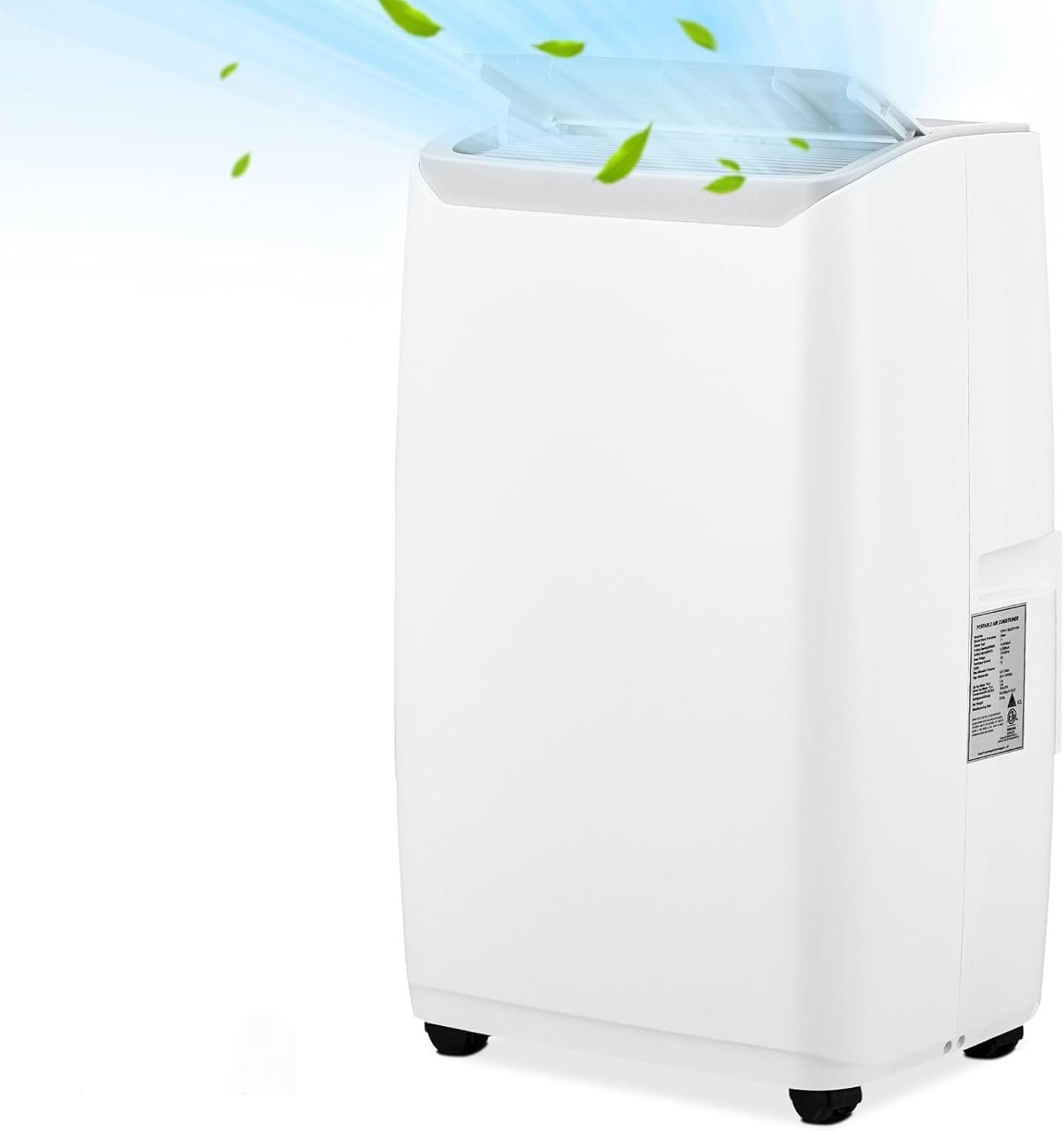 TrailBlaze Portable Air Conditioner,14000 BTU 3-IN-1 Cooling AC Unit with Dehumidifier & Fan, Cools Room up to 750 Sq.Ft, Air Cooler with Remote Control/24Hrs Timer/Moveable Wheels/Washable Filter