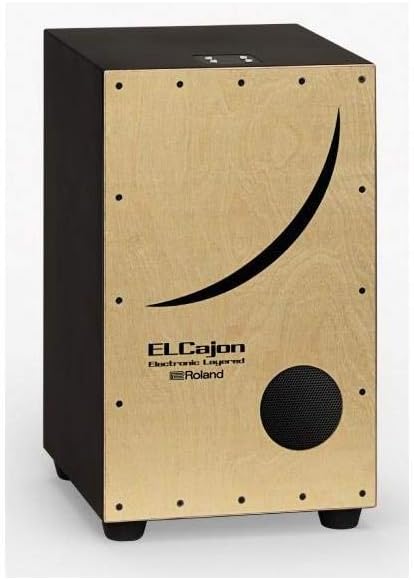 Roland ELCajon Electronic Layered Cajon, Natural (EC-10)