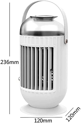 Mini Air Conditioner Fan, Portable Desktop Cooling Fan, Personal Table Air Conditioner Fan for Small Room Office Camping