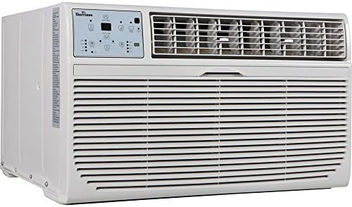 GARRISON 2477811 R-410A Through-The-Wall Heat/Cool Air Conditioner with Remote Control, 8000 BTU, White