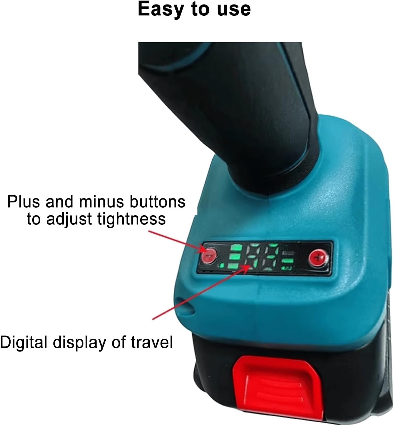 Rechargeable 55 Gallon Oil Drum Crimper Sealer Tool - Digital Display Handheld Cap Crimping Tool for 200L Drums, Efficient Barrel Sealing for Safe Storage & Transport