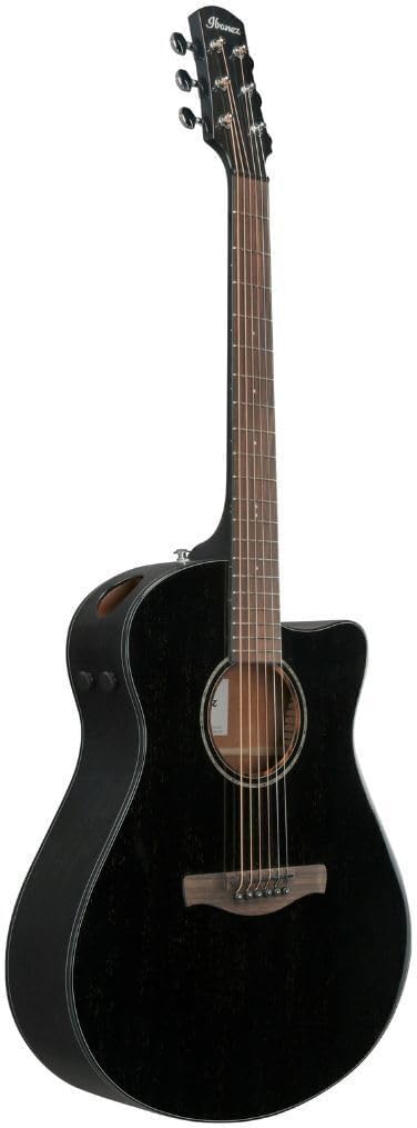 Ibanez AAM340CE Advanced Acoustic Auditorium Acoustic-electric Guitar - Rustic Black
