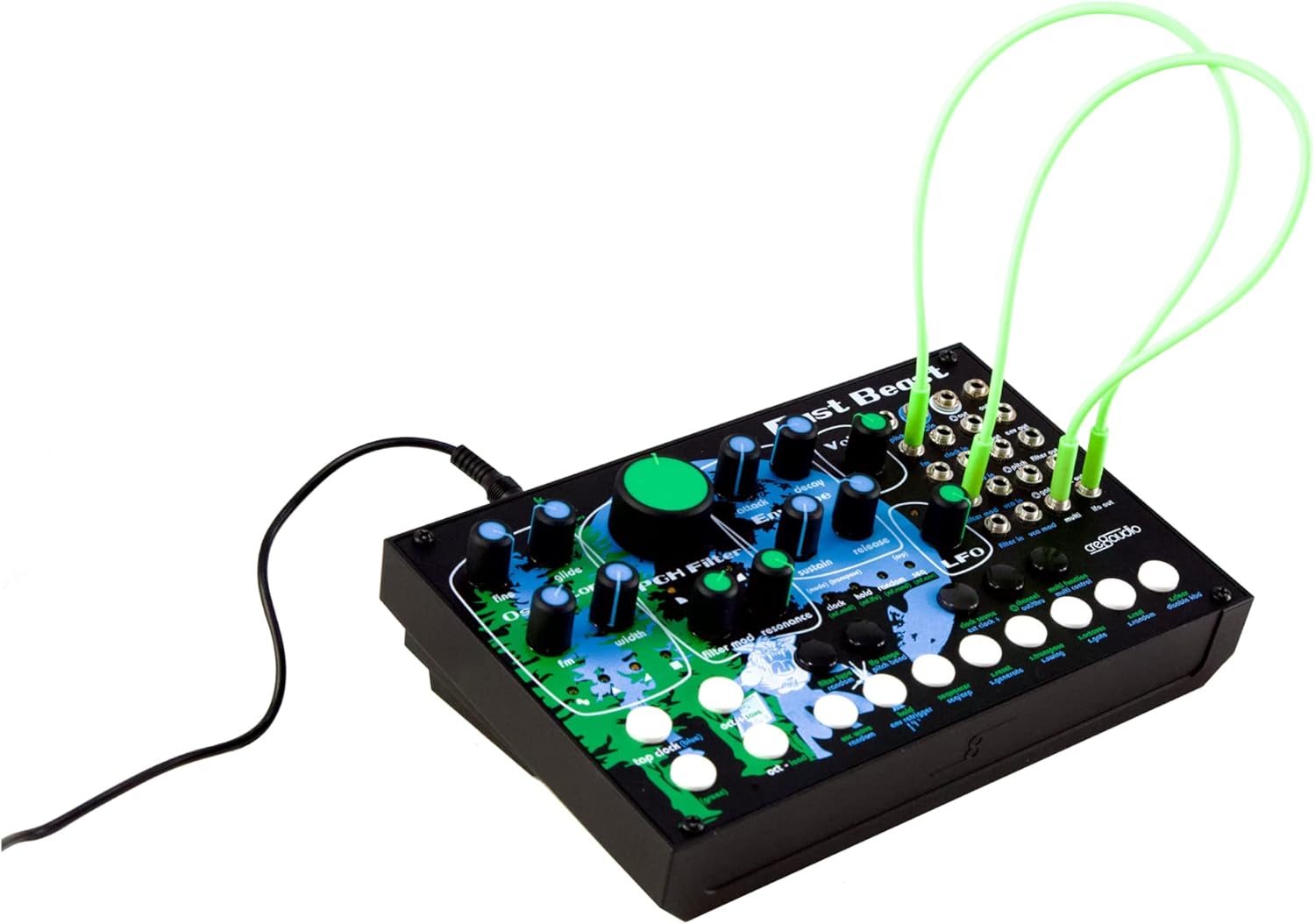 Cre8audio Semi-Modular Analog Synthesizer (East Beast) Bundle