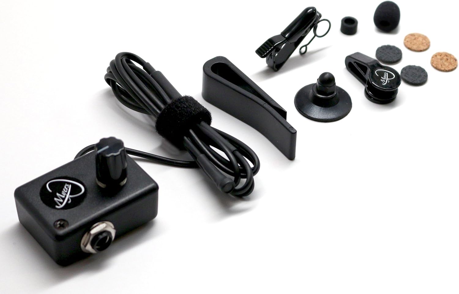 The Feather Dobro Square Neck Resonator Guitar Pickup with Flexible Micro-Gooseneck by Myers Pickups