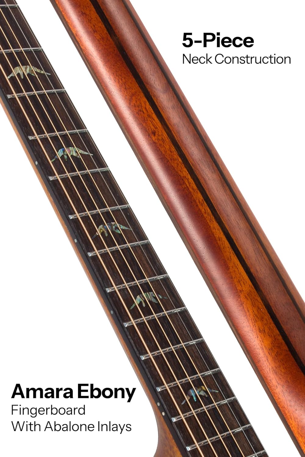 Bromo BAT 4CE SG Solid Top Dreadnought Acoustic Guitar