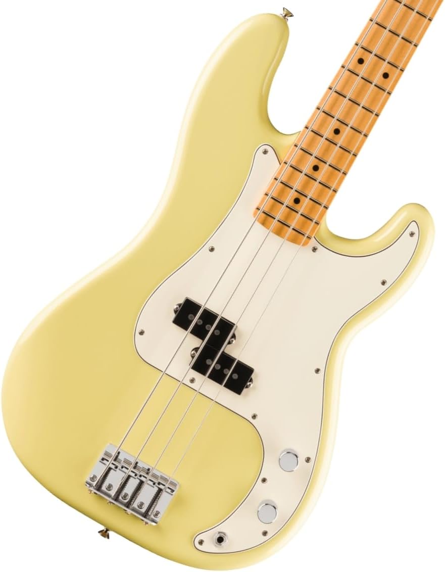 Fender Player II Precision Bass - Hialeah Yellow with Maple Fingerboard