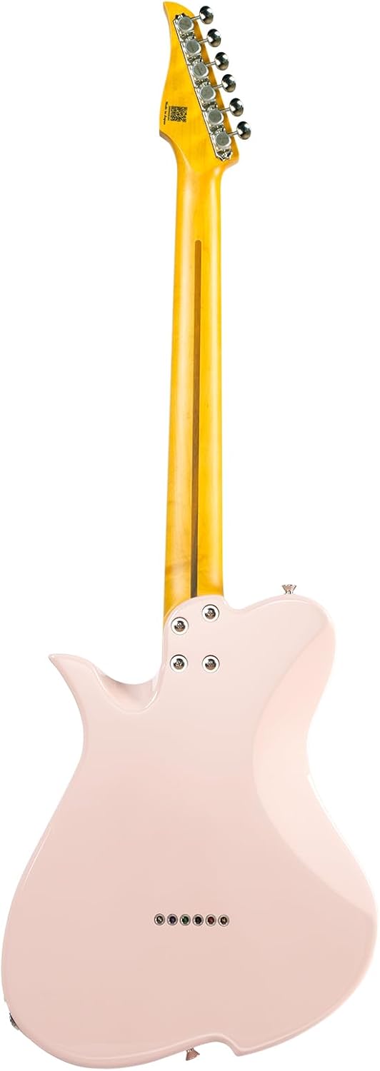 Vola Electric Guitar Vasti MC Shell Pink Gloss Handmade in Japan MIJ Gotoh Bridge Gotoh Locking Tuner 6 Strings Modern C Neck For All Levels