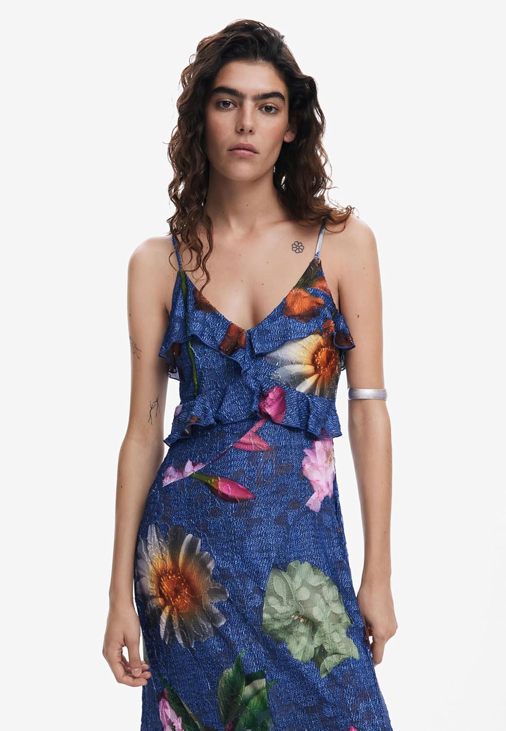 Desigual Women's Floral Midi Dress